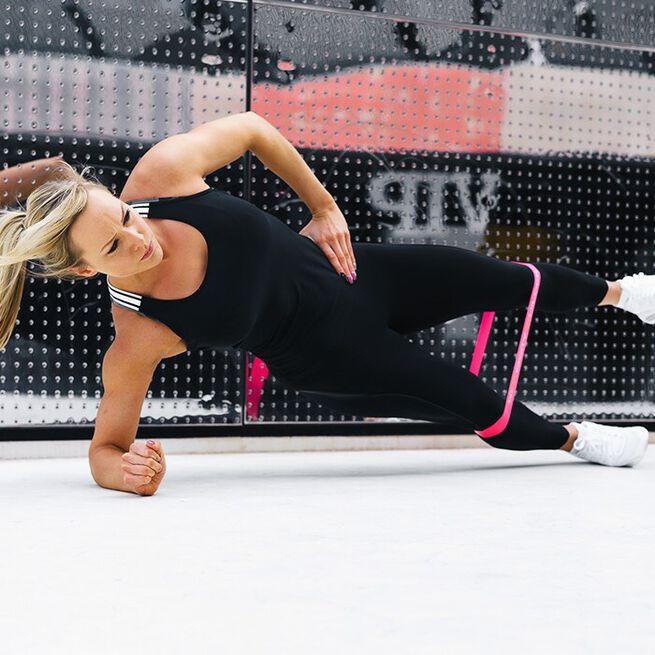 Booty Builder Minibands Rosa 4-Pakk