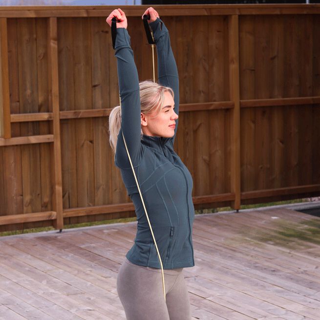 ExerTube ECO Treningsbånd med Håndtak