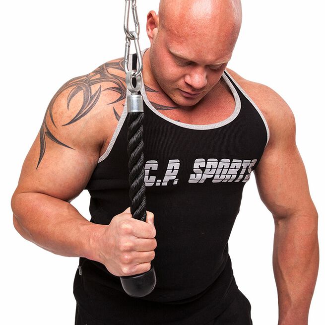 Enhånds Triceps Tau Svart