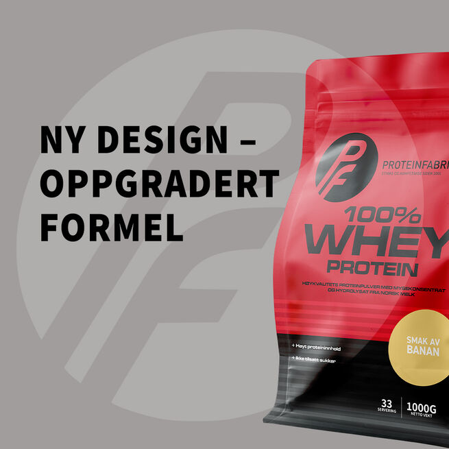 Whey 100% 1 kg Sjokolade