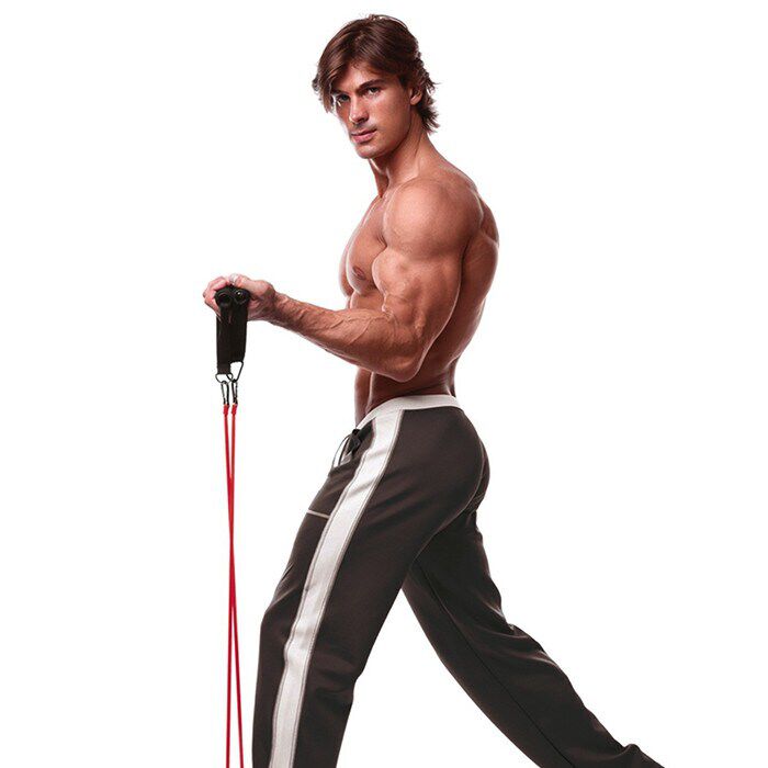 Justerbart Treningsb&aring;nd med H&aring;ndtak