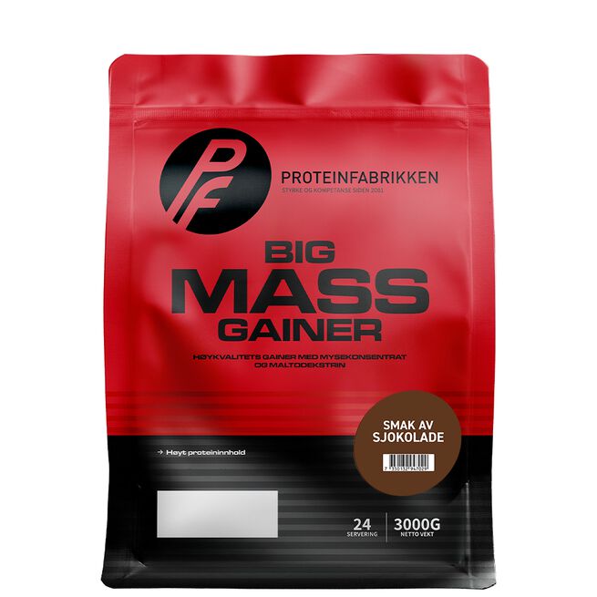 Big Mass Gainer 3000 g Sjokolade