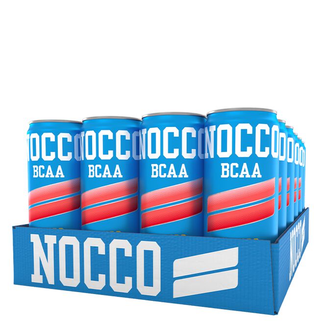 24 x NOCCO BCAA, 330 ml, Mango 