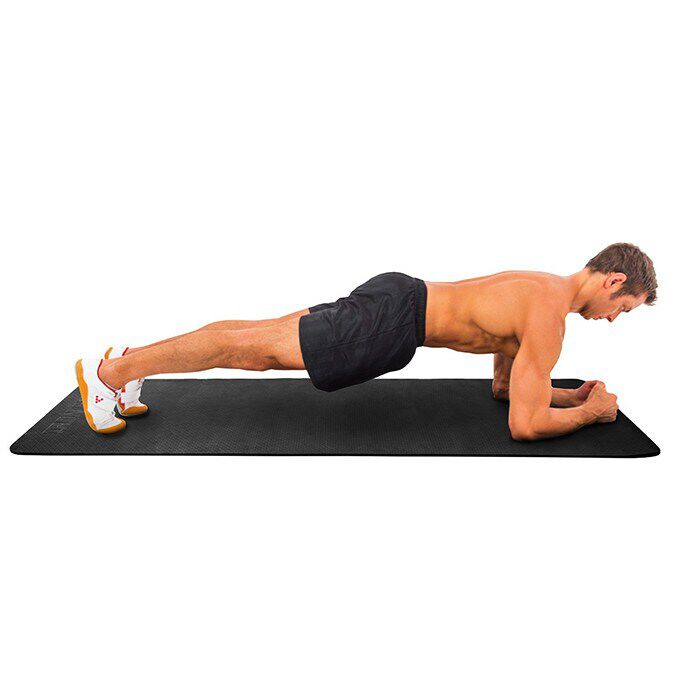 Treningsmatte & Yogamatte med B&aelig;restropp