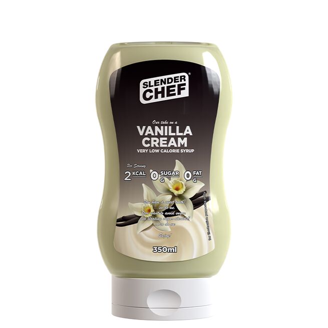 Lavkalori Sjokoladesaus 350 ml Vanilla Cream