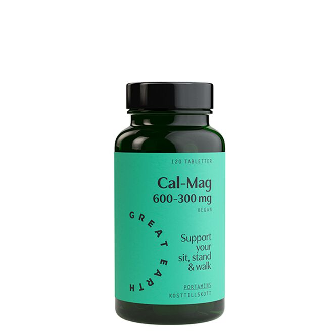 Kalsium Magnesium 600/300 mg 120 tabletter