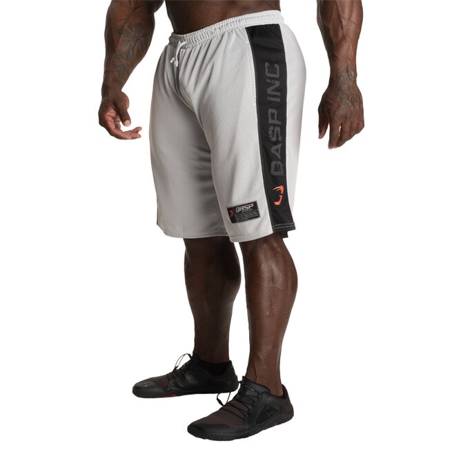 No1 Mesh Shorts Hvit Svart