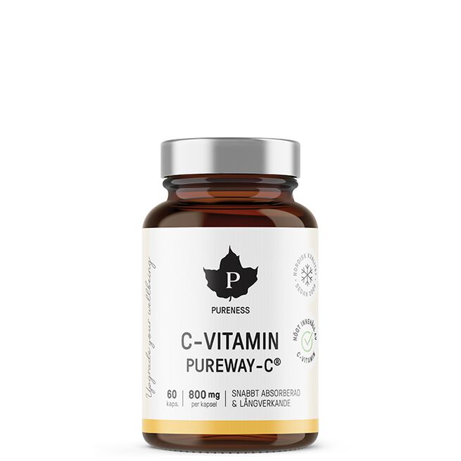Pureway C-Vitamin Langtidsvirkende 60 kapsler