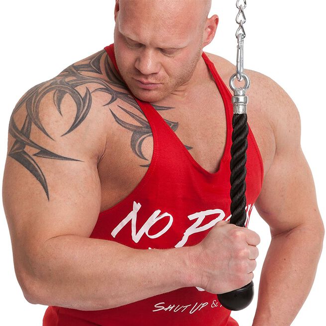 Enhånds Triceps Tau Svart
