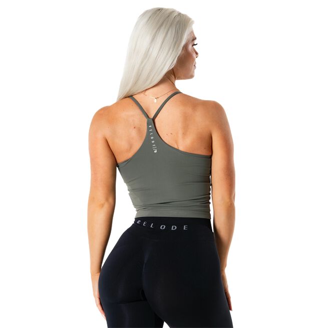 Relode Core Singlet Top, Moss Geen
