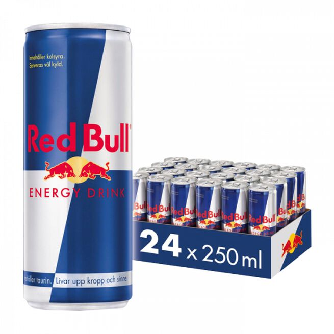 24 x Red Bull Energidrikk 250 ml Original Original