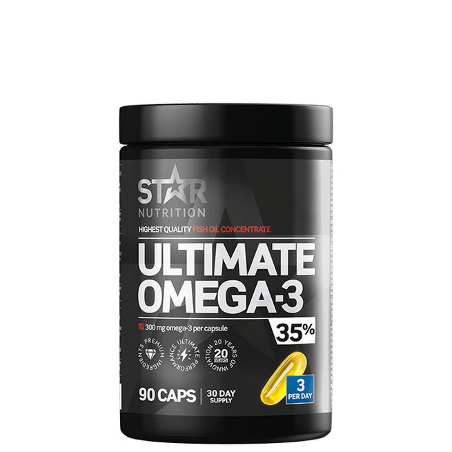 Ultimate Omega-3, 90 kapsler, 35 % 1000mg