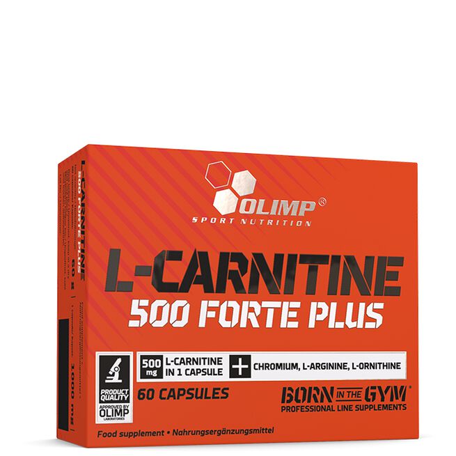 L-Karnitin 500 Forte Plus 60 kapsler