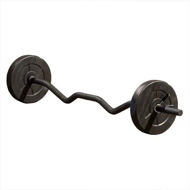 Justerbart Curl Bar Sett 23 kg