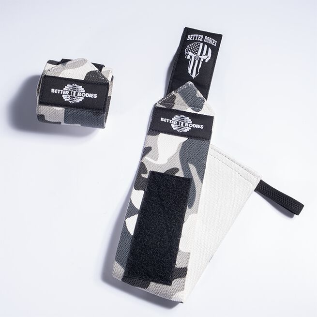 Wrist Wraps 18 inch, Grey Camoprint