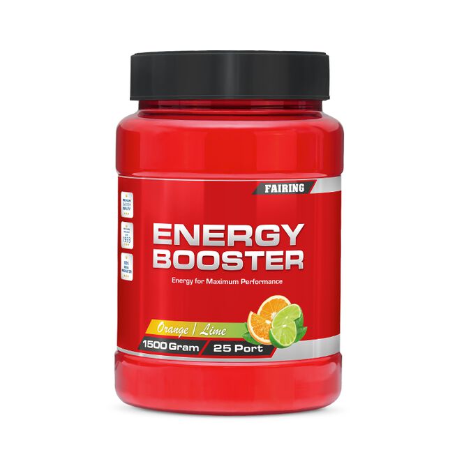 Energy Booster Karbohydratlader med Elektrolytter Appelsin/Lime 1500 g Orange/Lime