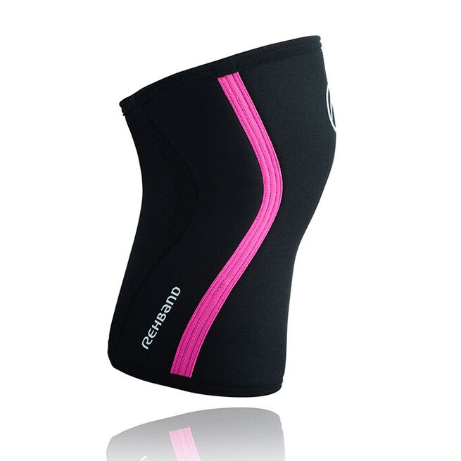 RX Knestøtte 7mm Svart/Rosa