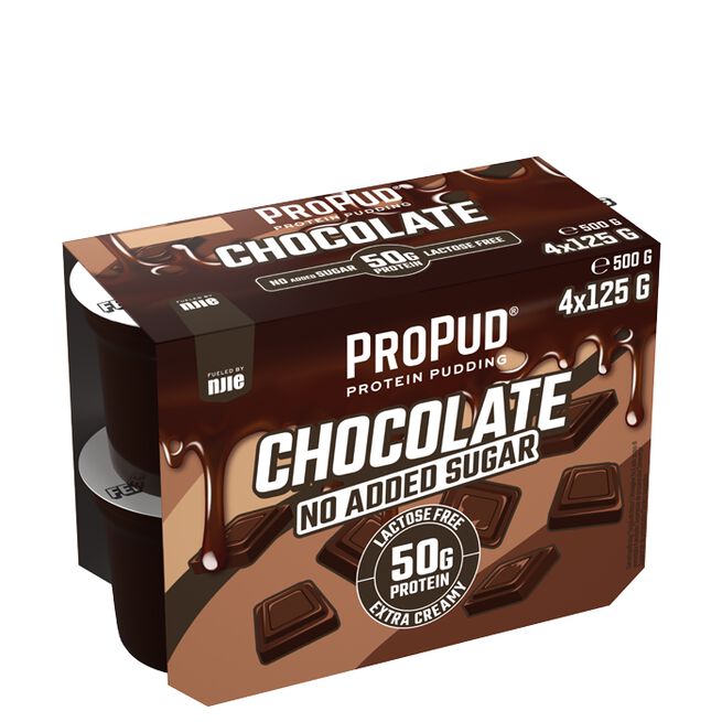 4 x ProPud Proteinpudding 125 g Chocolate