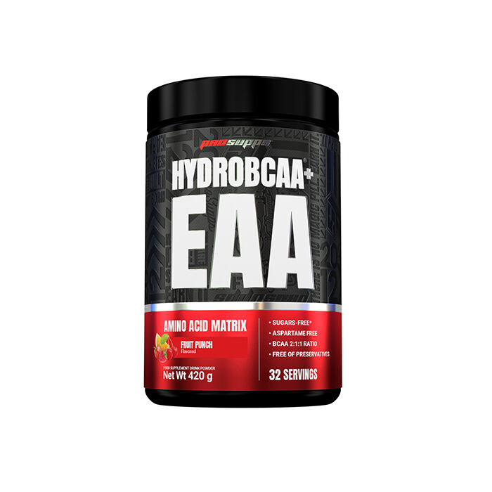 Hydro BCAA + Essensielle Aminosyrer 30 porsjoner Fruit Punch