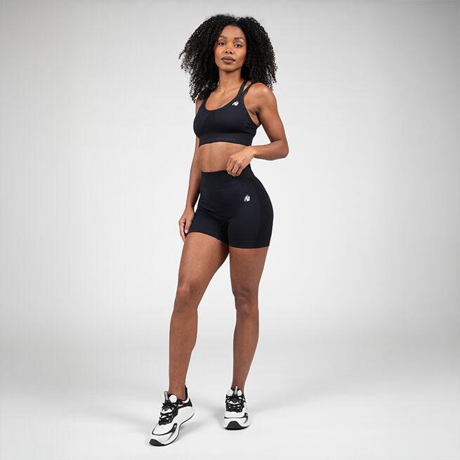 Whitney sømløse shorts svart