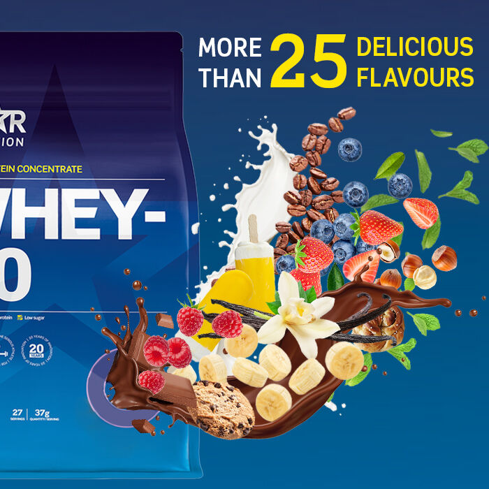 Whey-80 Myseprotein 4 kg Double Rich Chocolate