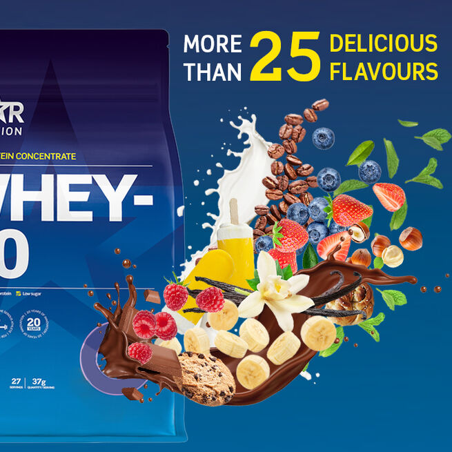 Whey-80 Myseprotein 4 kg Double Rich Chocolate