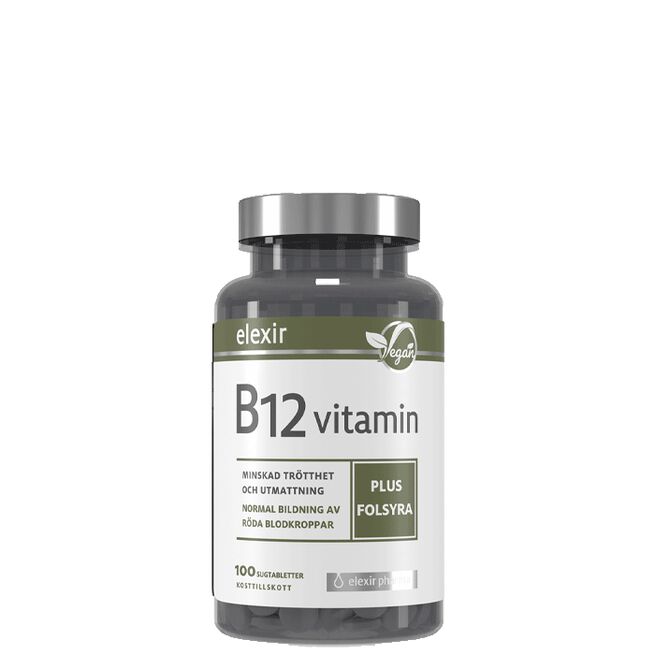 Vitamin B-12 Vegansk 100 tabletter