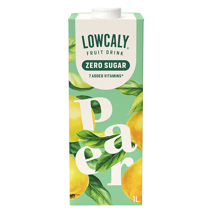 Lowcaly Fruktdrikk 1000 ml Pear