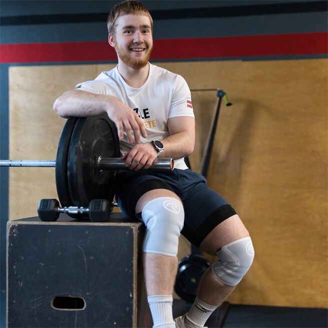 RX Knestøtte 5mm Hvit