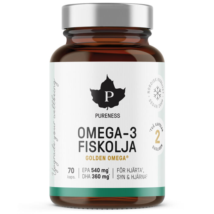 Omega-3 Fiskeolje 70 kapsler