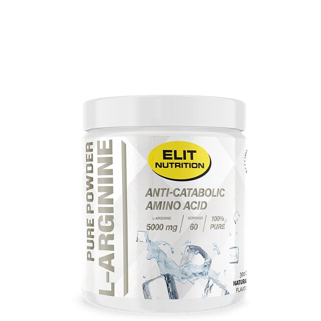 Elite 100% L-Arginin pulver 300 g Neutral