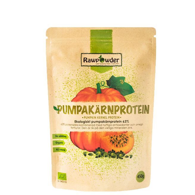 Økologisk Gresskarfrøprotein 450 g pumpa
