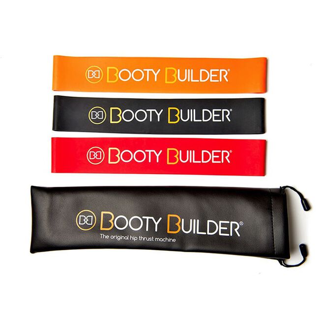 Booty Builder Minibands Svart 3-Pakk