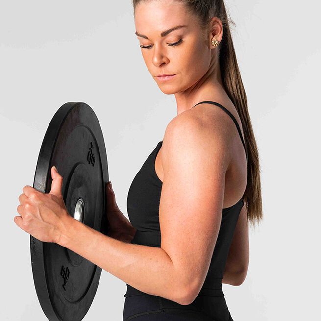 Relode Core Crop Top, Black