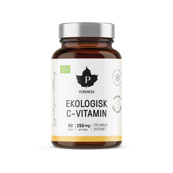 &Oslash;kologiske Vitamin C 60 kapsler