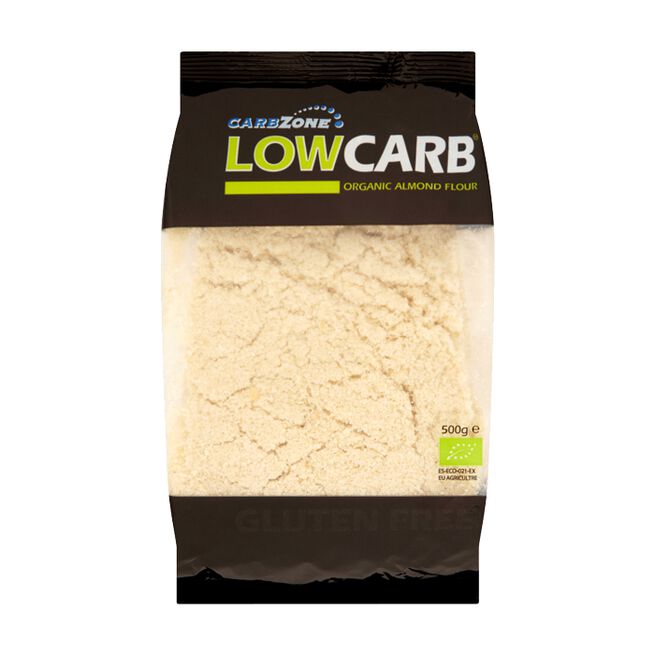 Low Carb Økologisk Mandelmel, 500 gram