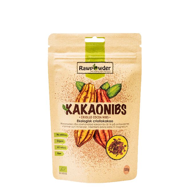 Økologiske Kakaonibs 300 g