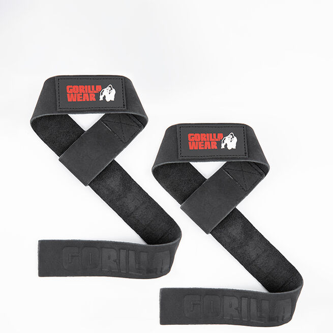 Lifting Straps Lær Svart