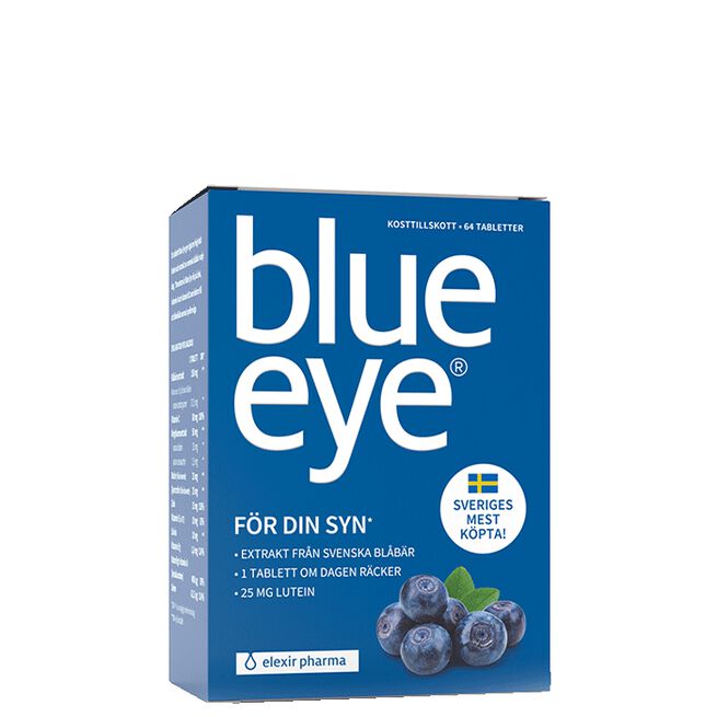 Blue Eye Blåbærekstrakt 64 tabletter