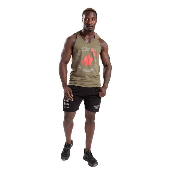 Lafayette Racerback Tank Top, Army Green