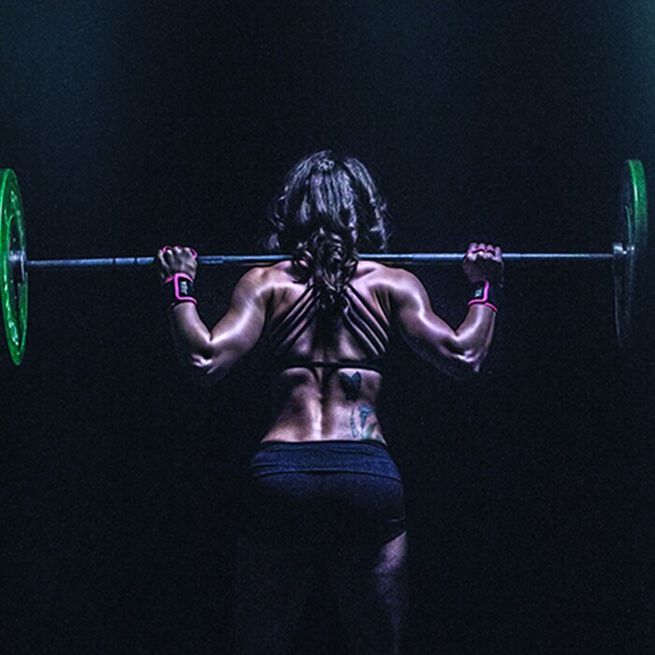 WODies Grep og Håndleddsstøtte Rosa