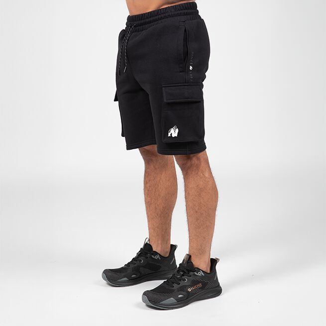 Hudson Cargo Treningsshorts Svart