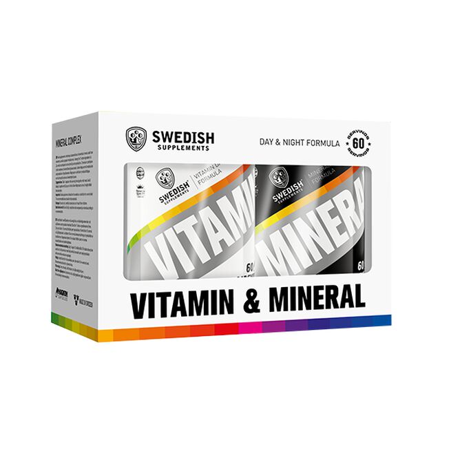 2 x Vitamin & Mineral Complex 120 kapsler