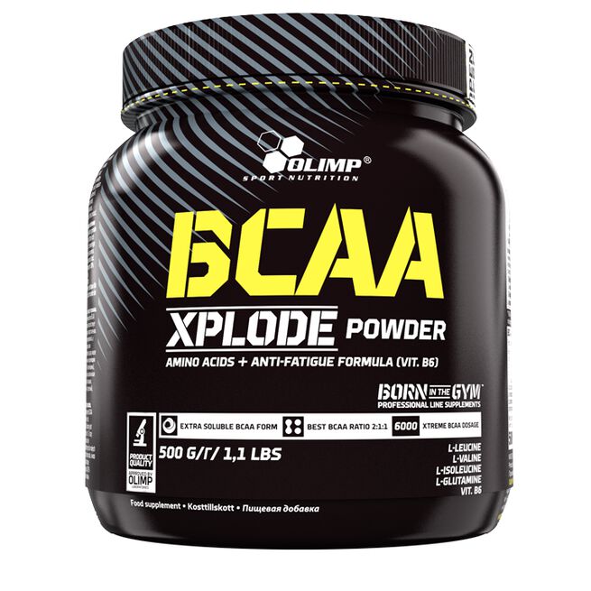 BCAA Xplode, 500 g, Apelsin 