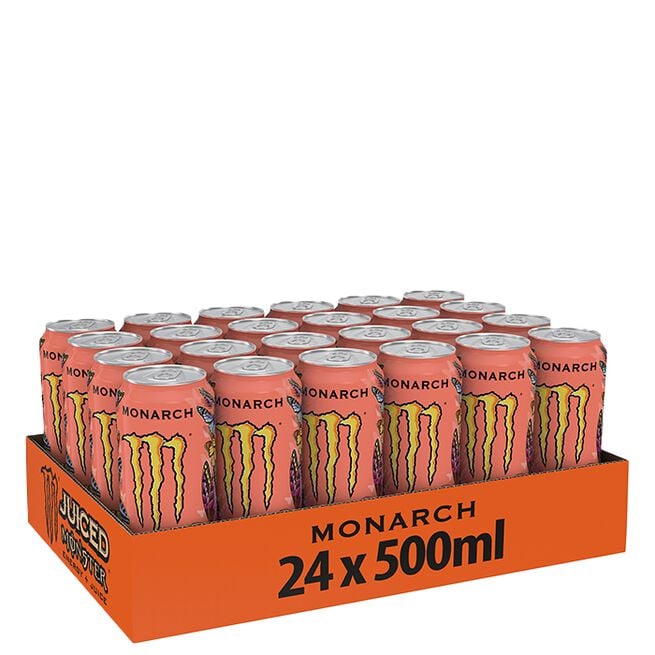 24 x Monster Energy, 50 cl, Juiced Monarch 