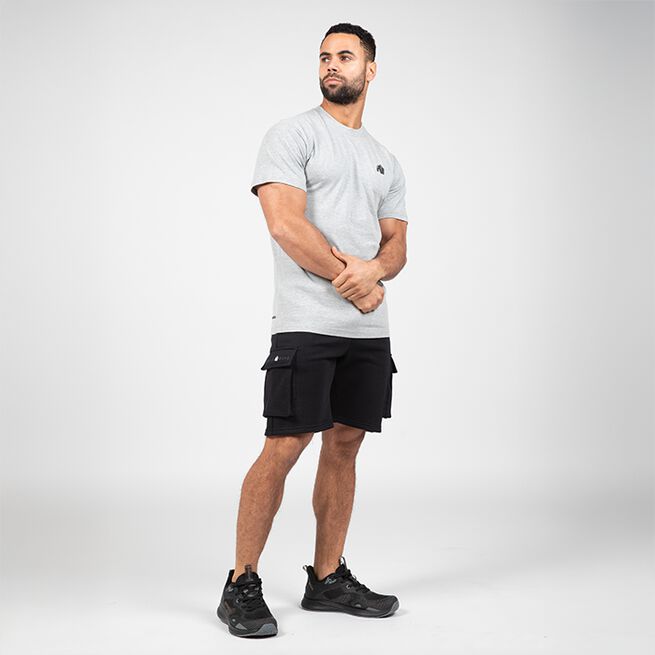 Hudson Cargo Treningsshorts Svart