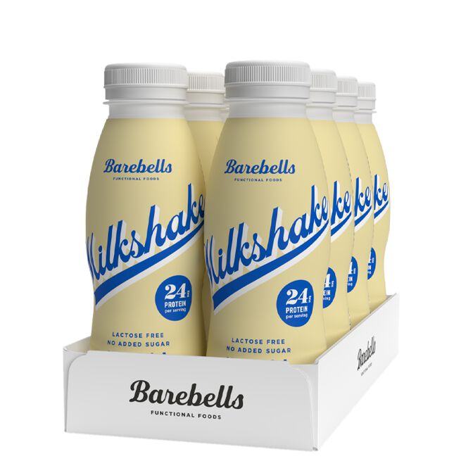 8 x Protein Milkshake, 330 ml, Vanilje 