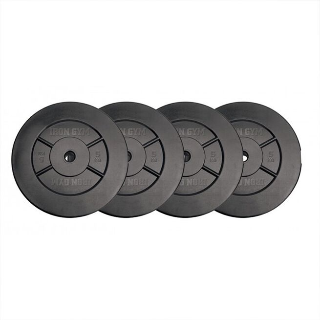 Vektskiver Pakke 20 kg 25 mm 4 x 5 kg