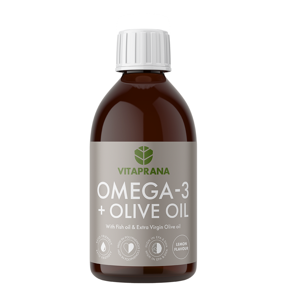 Omega-3 + Olivenolje 300 ml