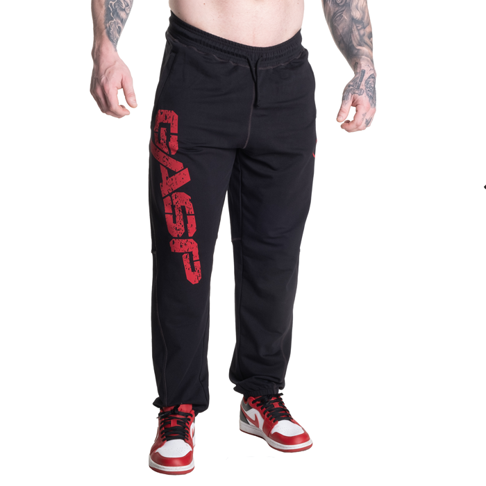 Vintage Sweatpants Svart R&oslash;d
